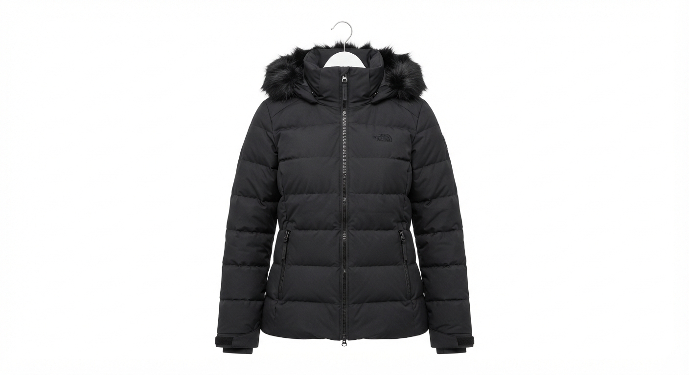 Damen-Winterjacke Schwarz – Die Kapuzen-Kabuff-Königin
