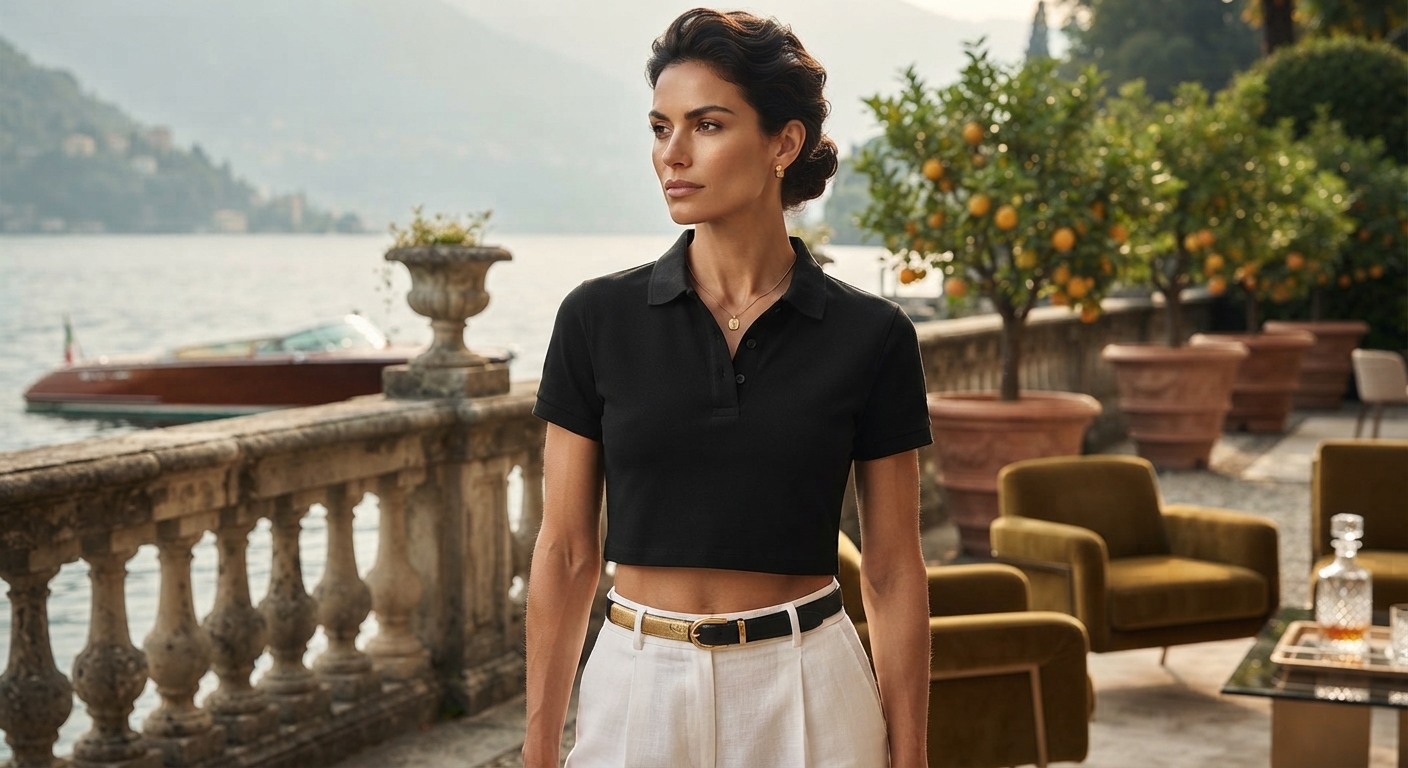 Schwarzes Poloshirt – der schwarze Gürtel im Piqué